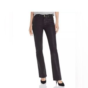 Frame Denim Women's Jet Black Le Mini Boot Jeans